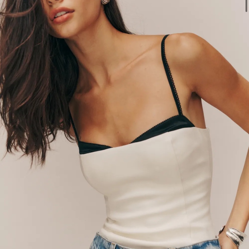 Reformation Melanie Top White 0